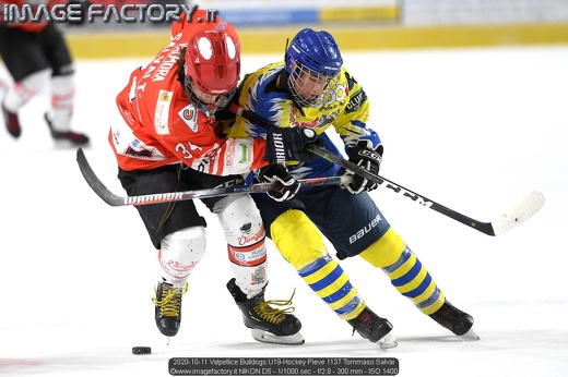2020-10-11 Valpellice Bulldogs U19-Hockey Pieve 1137 Tommaso Salvai